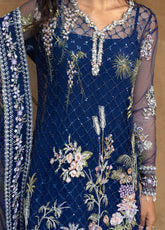 La-vie-Haute By Esmel Embroidered Wedding Festive Net 3 Piece Unstitched Suit EML25LVH D-02 SERAINE